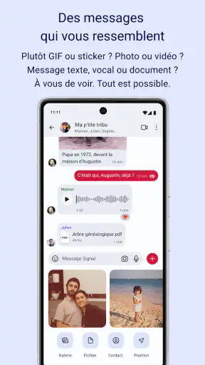 Signal - Messagerie privée screenshot