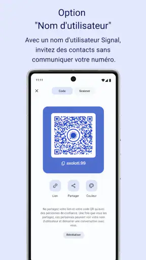 Signal - Messagerie privée screenshot