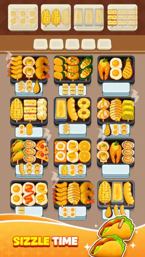 Skewer Jam: Food Sort screenshot