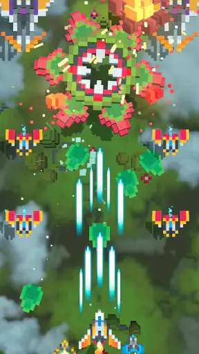 Sky Wings VIP : Pixel Fighters screenshot