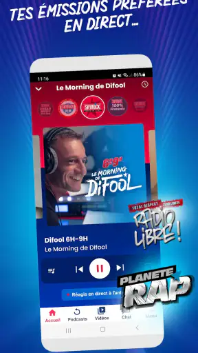 Skyrock - Radio et Podcast screenshot