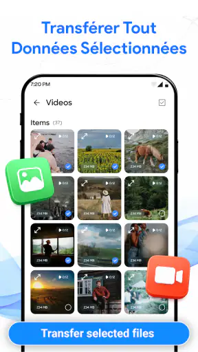 Smart Switch Données Transfert screenshot