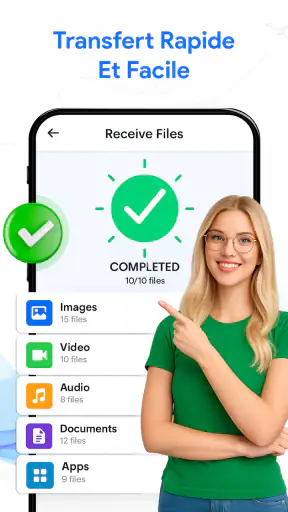 Smart Switch Données Transfert screenshot