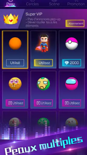 Smash Colors: Balle Musique screenshot