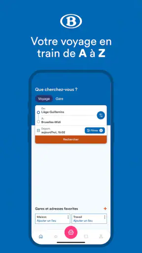 SNCB: horaires & tickets train screenshot