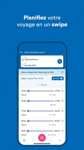 SNCB: horaires & tickets train screenshot