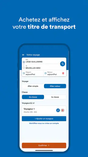 SNCB: horaires & tickets train screenshot