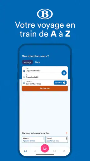 SNCB: horaires & tickets train screenshot