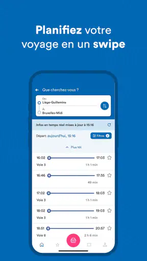 SNCB: horaires & tickets train screenshot