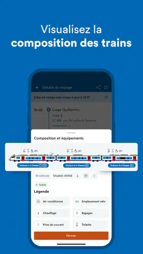 SNCB: horaires & tickets train screenshot