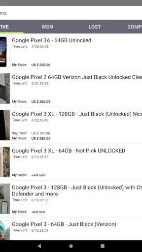 Sniper pour gagner sur eBay screenshot