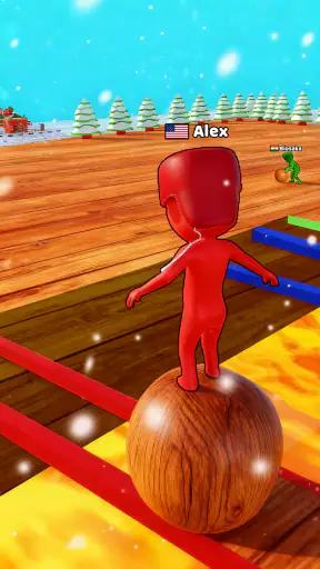 Snow Race 3D™: Fun Racing screenshot