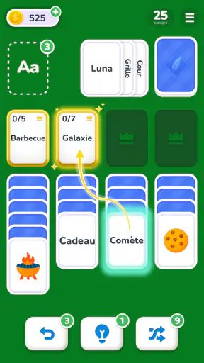 Solitaire de Mots －Catégories screenshot