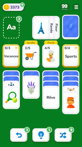 Solitaire de Mots －Catégories screenshot