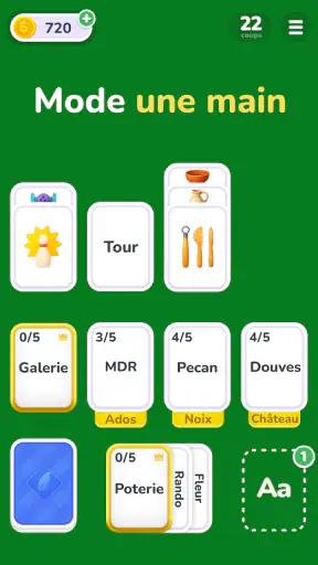 Solitaire de Mots －Catégories screenshot