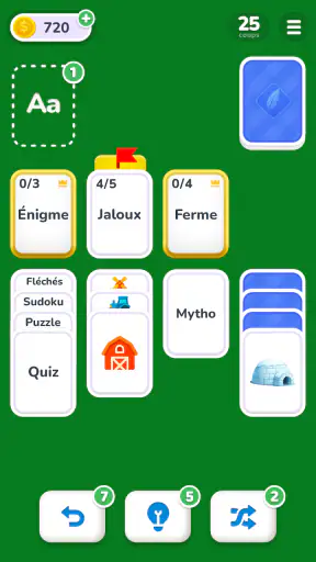 Solitaire de Mots －Catégories screenshot