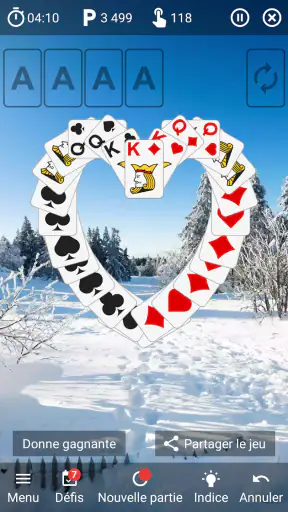 Solitaire Français Classique screenshot