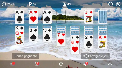 Solitaire Français Classique screenshot