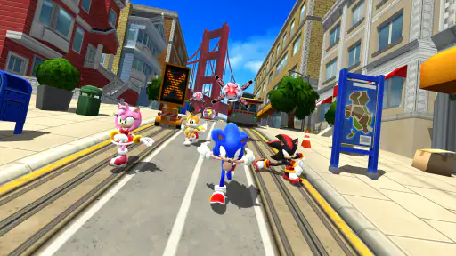 Sonic Forces : Course JcJ screenshot
