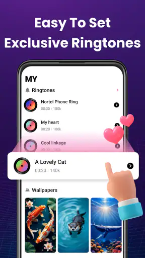 Sonneries chansons téléphone screenshot