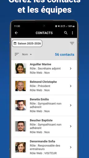 Sportsregions screenshot