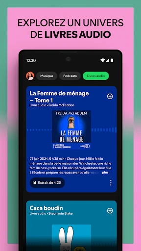 Spotify: Musique & podcasts screenshot