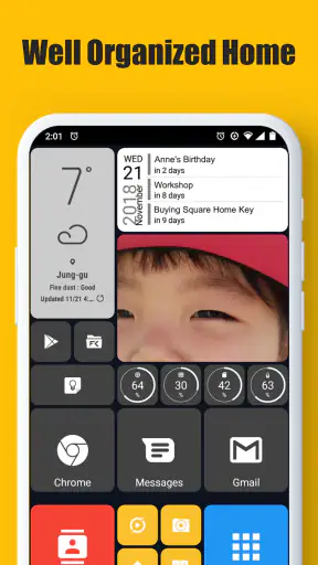 Square Home Key screenshot