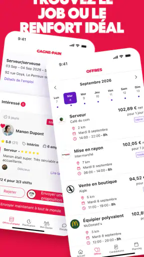 Staffme : intérim & freelance screenshot