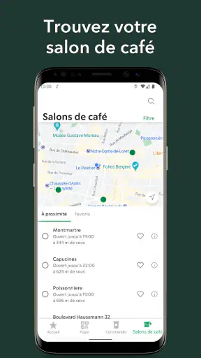 Starbucks France screenshot