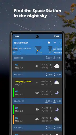 Station Spatiale ISS Detector screenshot