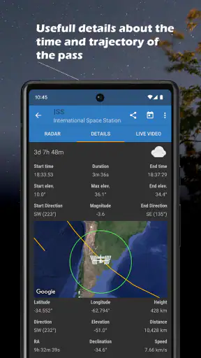 Station Spatiale ISS Detector screenshot
