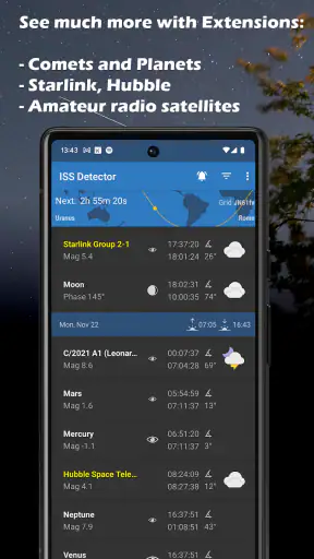 Station Spatiale ISS Detector screenshot