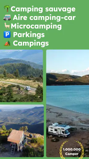 StayFree - camping en Europe screenshot