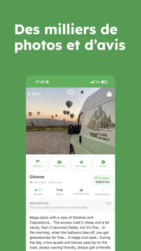 StayFree - camping en Europe screenshot