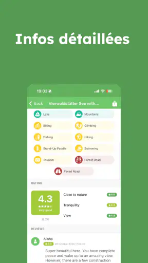 StayFree - camping en Europe screenshot