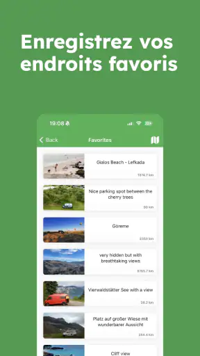StayFree - camping en Europe screenshot