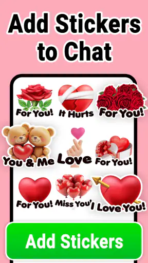 Stickers d'amour - WASticker screenshot