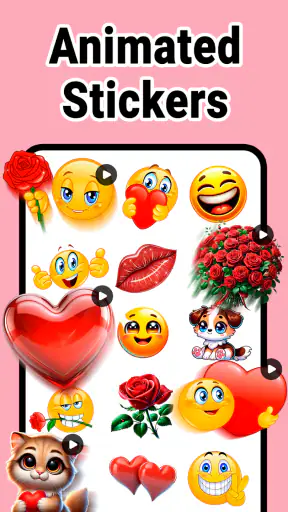 Stickers d'amour - WASticker screenshot