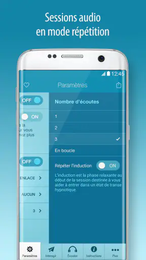 Stopper l’anxiété Hypnose screenshot