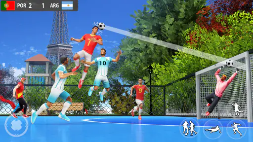 Football de rue Jeux de futsal screenshot