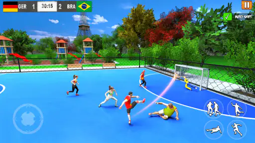 Football de rue Jeux de futsal screenshot