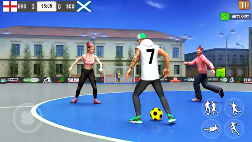 Football de rue Jeux de futsal screenshot