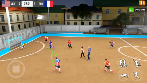 Football de rue Jeux de futsal screenshot