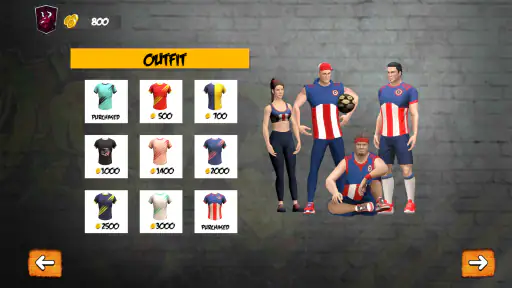 Football de rue Jeux de futsal screenshot