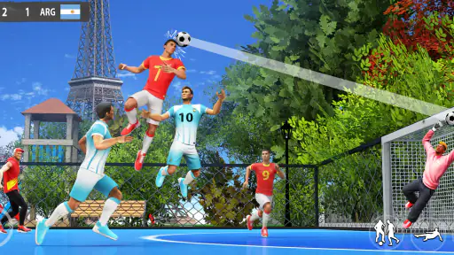 Football de rue Jeux de futsal screenshot