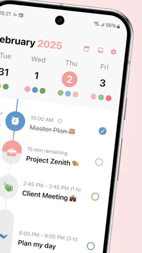 Structured - Planning & Agenda screenshot