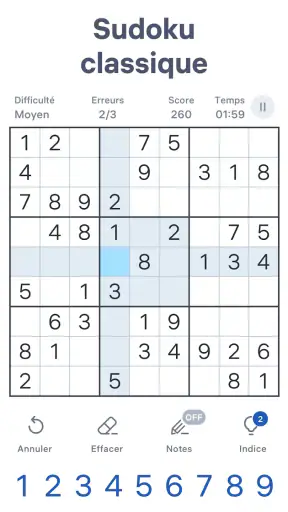 Sudoku.com - Jeux de réflexion screenshot
