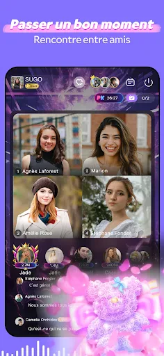 SUGO : Chat Parti Vocal screenshot