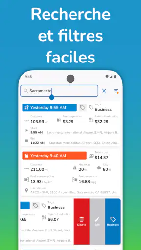 Suivi kilométrique – IK et KM screenshot