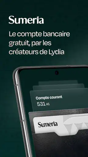 Sumeria — Compte bancaire IA screenshot